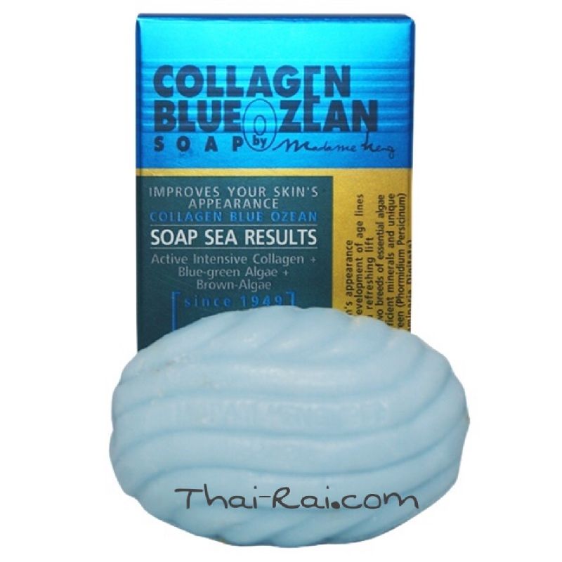 Madam heng collagen blue zean soap