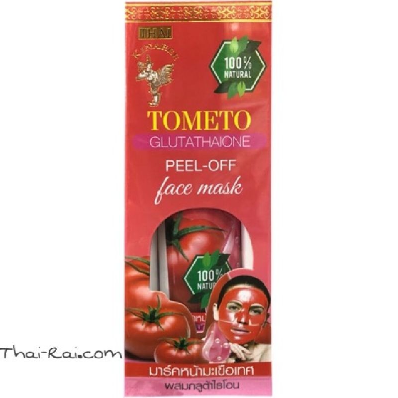 Thai Kinaree Tomato Glutathion Peel-off Face Mask