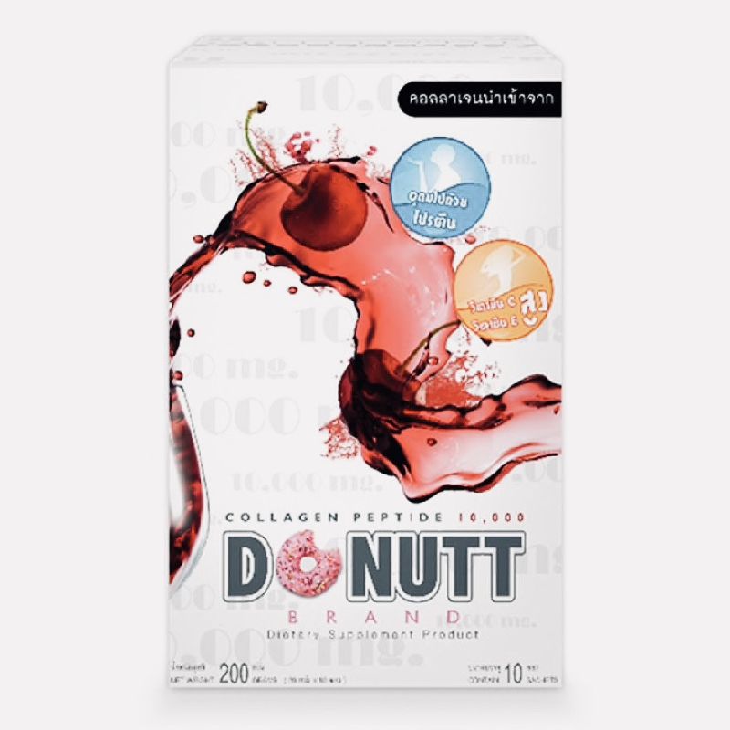 Collagen peptide 10,000 donutt brand dietary supplement product