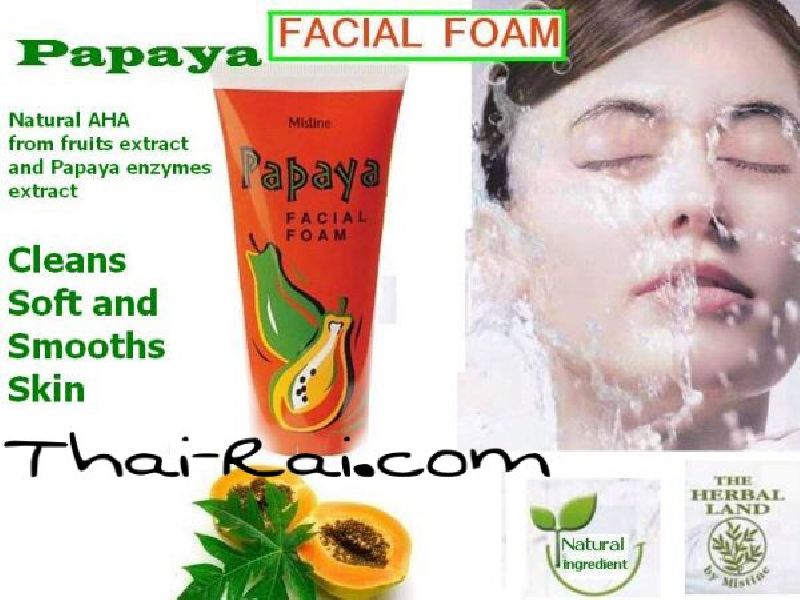 Mistine Papaya Facial Foam
