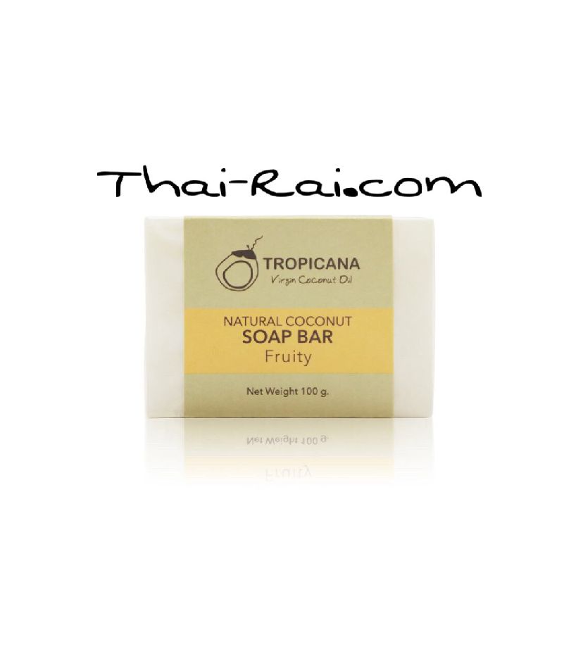 Tropicana Natural Coconut Soap Bar Fruity